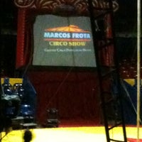 Photo taken at Marcos Frota Circo Show by Eduardo on 10/13/2012