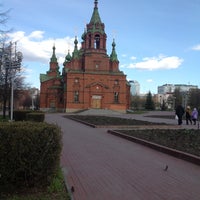 Photo taken at Храм Александра Невского by Kolesnikov A. on 5/3/2013