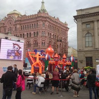 Photo taken at Ostrovsky Square by Ekaterina D. on 5/26/2013