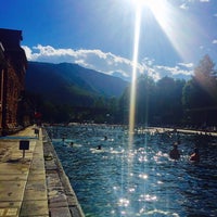 Photo taken at Glenwood Hot Springs by Haley P. on 8/11/2016