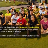 8/12/2016 tarihinde Archery Tag Battle Singaporeziyaretçi tarafından Archery Tag Singapore'de çekilen fotoğraf