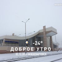 Photo taken at Ж/Д вокзал Нижневартовск / Nizhnevartovsk Railway Station by Maria R. on 12/2/2018
