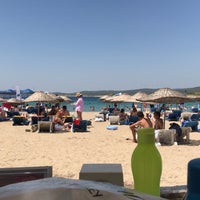 Photo taken at Akkum Plajı by Sıla G. on 7/4/2018
