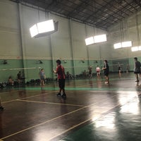 Photo taken at Nares Badminton Court by Chaiwat M. on 7/11/2017
