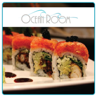 Снимок сделан в Ocean Room Sushi Lounge пользователем Ocean Room Sushi Lounge 5/6/2014
