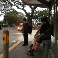 Photo taken at Bus Stop 42011 (Sixth Ave Ctr) by Mabbu on 2/26/2013
