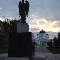 Photo taken at Памятник &amp;quot;Скорбящий ангел&amp;quot; by N on 7/9/2016