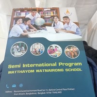 Photo taken at Matthayomwatnairong School by Tui S. on 1/27/2019