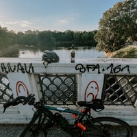 Photo taken at Lohmühlenbrücke by Alejandra V. on 6/22/2021