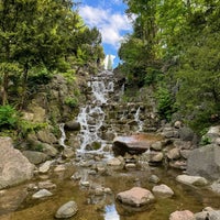 Photo taken at Wasserfall Viktoriapark by Alejandra V. on 5/26/2021