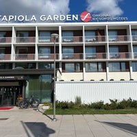 Photo taken at Original Sokos Hotel Tapiola Garden by David H. on 7/23/2023