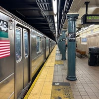 Photo taken at MTA Subway - 51st St (6) by David H. on 9/10/2023