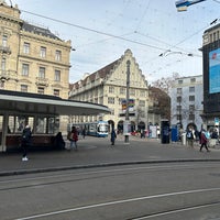 Photo taken at Paradeplatz by David H. on 12/20/2022