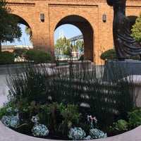 Photo taken at Hills Plaza Fountain by David H. on 8/19/2016