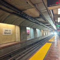 Photo taken at 24th St. Mission BART Station by David H. on 3/26/2023