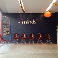 Photo taken at Minds English School by Alexandre S. on 10/29/2012