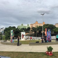 Photo taken at Praça Brasil by Alexandre S. on 2/28/2016