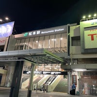 Photo taken at Matsumoto Station by ひゅーが on 4/5/2024