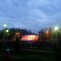 Photo taken at Площадь Ленина by Diana M. on 5/9/2015