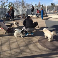 Photo taken at Tribeca Dog Run by Roland D. on 4/9/2017