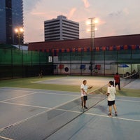 Photo taken at Ari Tennis Court by Peerapong A. on 10/13/2014