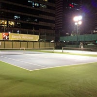 Photo taken at Aree Tennis Court Sukhumvit 26 by Peerapong A. on 11/5/2012