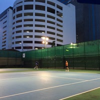 Photo taken at Ari Tennis Court by Peerapong A. on 10/6/2014