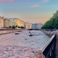 Photo taken at Поцелуев мост by Ivan D. on 8/6/2022