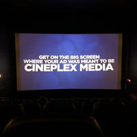 Photo taken at Cineplex Cinemas by Mala P. on 9/13/2018