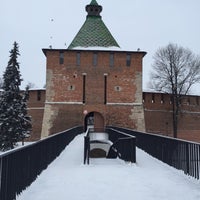Photo taken at Nizhny Novgorod Kremlin by Ekaterina on 1/7/2016