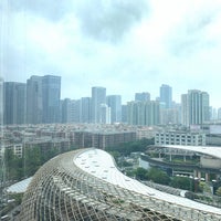 Foto tirada no(a) Guangzhou Marriott Hotel Tianhe por Hiro em 4/5/2023