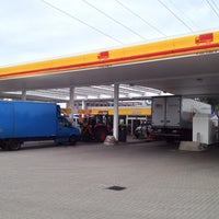 Photo taken at Shell by Lars on 7/3/2013