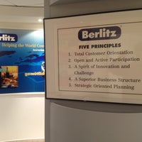 Photo taken at Berlitz by Christophe d. on 2/21/2013