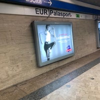 Photo taken at Metro Eur-Palasport (MB) by Stefan C. on 3/4/2021