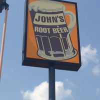 Photo taken at John&amp;#39;s Root Beer by emily on 8/20/2013