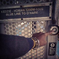Photo taken at CTA - Kedzie-Homan by Keilon L. on 10/5/2012