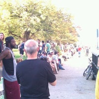 Photo taken at #OccupyIndy by Harrison P. on 10/8/2011
