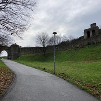 Photo taken at Devín Castle by Lucy S. on 12/14/2023