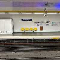 Photo taken at Métro Goncourt [11] by Guido on 1/4/2024