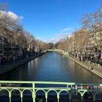Photo taken at Canal Saint-Martin by Guido on 1/5/2024