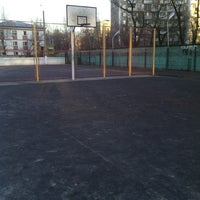 Photo taken at Баскетбольная площадка by Vit P. on 3/27/2014