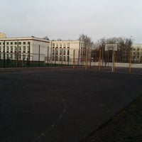 Photo taken at Баскетбольная площадка by Vit P. on 3/12/2014