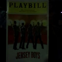 Photo taken at Jersey Boys by Janet W. on 4/21/2013