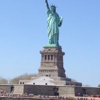 Photo taken at Statue of Liberty by Anne on 5/5/2013