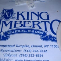 Menu King Umberto Ristorante Italian Restaurant In Elmont