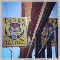Photo taken at Deluxe Tattoo by Joel on 8/3/2015
