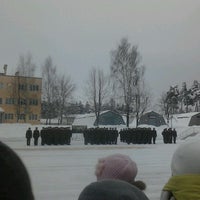 Photo taken at в/ч 2007 by Dzianis K. on 12/15/2012