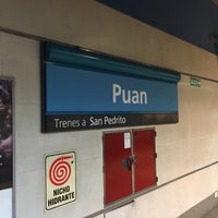 Photo taken at Estación Puan [Línea A] by Esteban 💎 on 4/7/2016