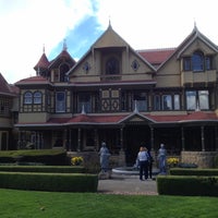 Photo taken at Winchester Mystery House by Cansu U. on 2/28/2015