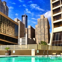 Photo taken at Hilton Atlanta Pool by Marco K. on 6/25/2013